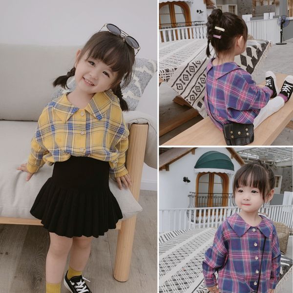 girls' autumn cardigan 2019 new children's korean style plaid long-sleeved girls shirt shirt ' fashion 8052, White;black
girls' autumn cardigan 2019 new children's korean style plaid long-sleeved girls shirt shirt ' fashion 8052, White;black