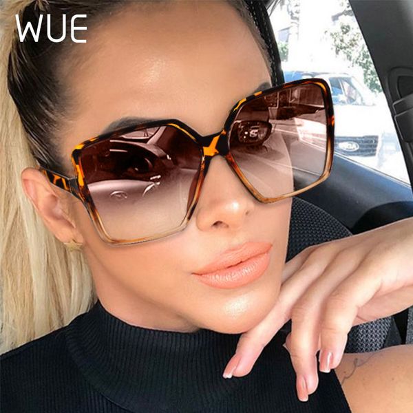 oversized gradient square ladies sunglasses leopard pink transparent trend glasses fashion ladies big goggles, White;black
oversized gradient square ladies sunglasses leopard pink transparent trend glasses fashion ladies big goggles, White;black
