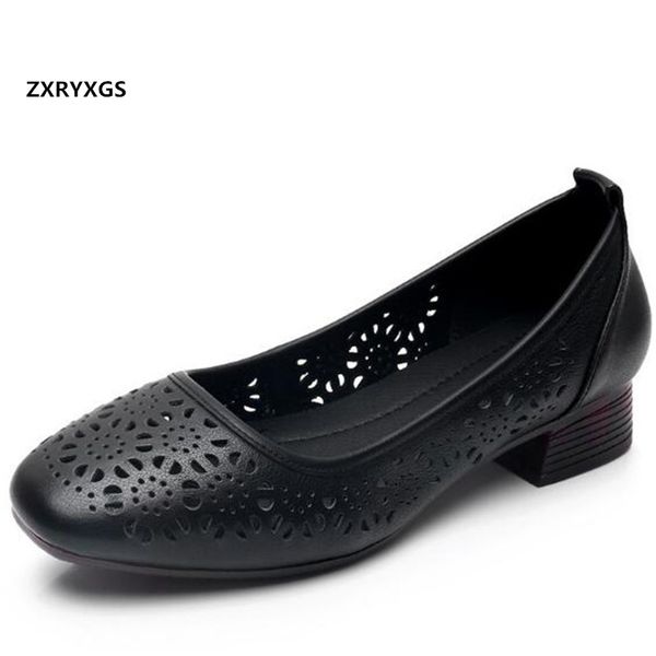cowhide hollow breathable shoes women sandals thick with low heel shoe 2020 new summer autumn leather shoes woman large size, Black
cowhide hollow breathable shoes women sandals thick with low heel shoe 2020 new summer autumn leather shoes woman large size, Black