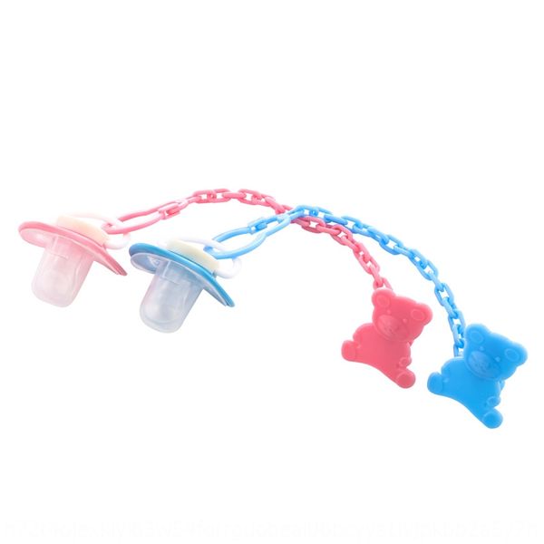bear food-grade baby silicone nipple nipple silica gel pacifier + chain with lid pacifier
bear food-grade baby silicone nipple nipple silica gel pacifier + chain with lid pacifier