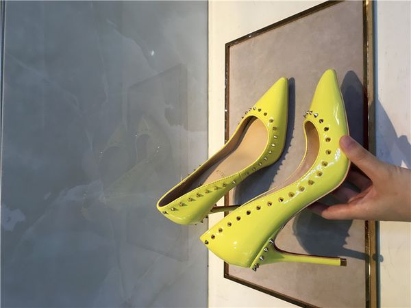 new classic women brand red bottom high heels patent leather pointy toe dress shoes luxury shallow mouth red sole wedding shoes, Black
new classic women brand red bottom high heels patent leather pointy toe dress shoes luxury shallow mouth red sole wedding shoes, Black