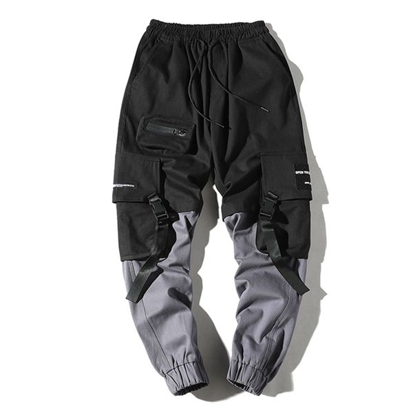 zhuzunzhe 2020 man pants new fashion streetwear stitching color joggers hip hop long pants men elastic waist cargo men, Black
zhuzunzhe 2020 man pants new fashion streetwear stitching color joggers hip hop long pants men elastic waist cargo men, Black