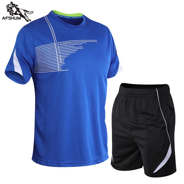 new men tracksuit mens clothing fitness men set tracksuits short sleeve t-shirt + shorts 2-piece quick-drying elastic force set, Gray
new men tracksuit mens clothing fitness men set tracksuits short sleeve t-shirt + shorts 2-piece quick-drying elastic force set, Gray