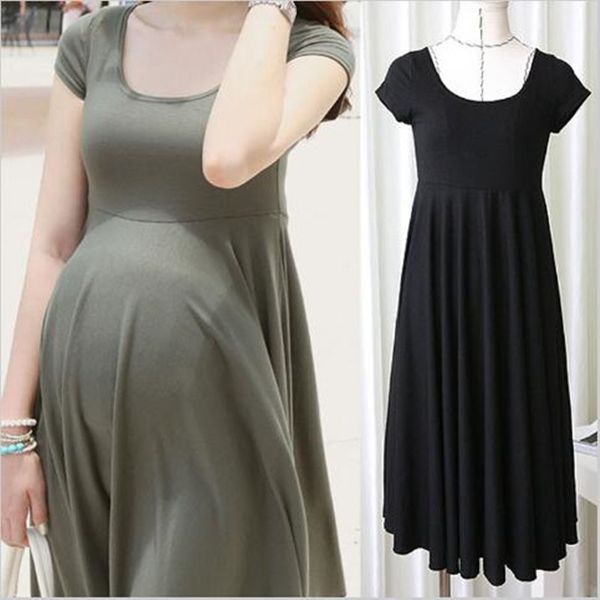 summer maternity dresses short sleeve black grey maternity clothes for pregnant women pregnancy clothing vestidos, White
summer maternity dresses short sleeve black grey maternity clothes for pregnant women pregnancy clothing vestidos, White