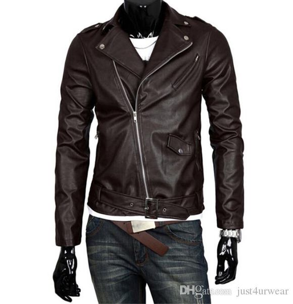 men's leather & faux mens fashion pu motorcycle jackets lapel neck british brown white black jacket male long sleeve s-5xl
men's leather & faux mens fashion pu motorcycle jackets lapel neck british brown white black jacket male long sleeve s-5xl