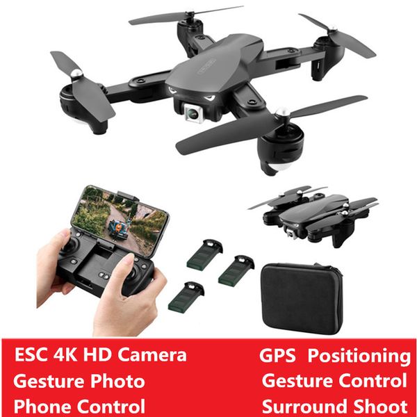 gps 5g 4k wifi fpv пульт дистанционного управления rc quadcopter с esc hd высота камеры удержания безголовый режим складная rc drone игрушка
gps 5g 4k wifi fpv пульт дистанционного управления rc quadcopter с esc hd высота камеры удержания безголовый режим складная rc drone игрушка