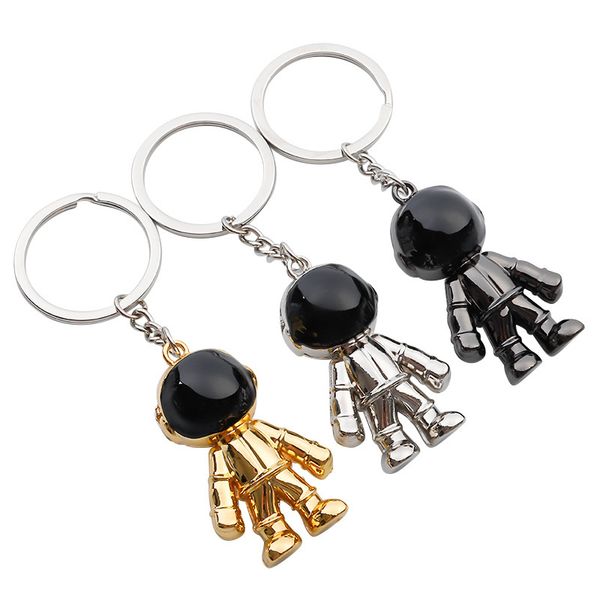 fashion llaveros creative personality keychain astronaut space robot metal key chain car key ring locksmith trinkets llaveros, Silver
fashion llaveros creative personality keychain astronaut space robot metal key chain car key ring locksmith trinkets llaveros, Silver