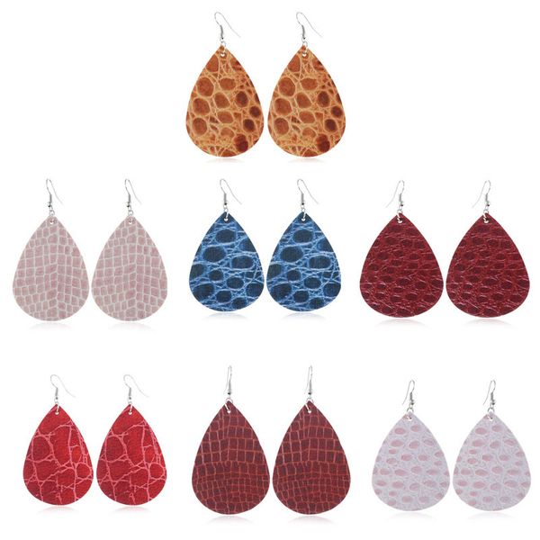 new двухсторонний водослива кожа pu серьги printed крокодиловой кожи шарм подвеска eardrop ушной крючок дизайнера серьги для женщин ювелирны, Silver
new двухсторонний водослива кожа pu серьги printed крокодиловой кожи шарм подвеска eardrop ушной крючок дизайнера серьги для женщин ювелирны, Silver