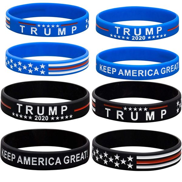 us ship trump 2020 silicone bracelet make america great again letter silicone wristband donald trump supporters wristband basketball bracele, Black;red
us ship trump 2020 silicone bracelet make america great again letter silicone wristband donald trump supporters wristband basketball bracele, Black;red