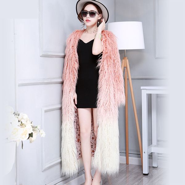 zvaqs winter jacket woman 2020 women parka mongolia sheep fur jackets long gradient color coat female clothing mujer parkas tn21, Black
zvaqs winter jacket woman 2020 women parka mongolia sheep fur jackets long gradient color coat female clothing mujer parkas tn21, Black