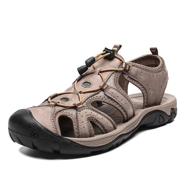 sandals men's summer breathable soft comfortable men fashion shoes leather outdoor roman 38-46, Black
sandals men's summer breathable soft comfortable men fashion shoes leather outdoor roman 38-46, Black