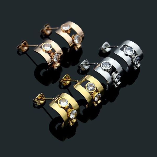 2020 designers decorated with m letters macy's three sliding drill earrings ladies selling three drill earrings, Golden;silver
2020 designers decorated with m letters macy's three sliding drill earrings ladies selling three drill earrings, Golden;silver