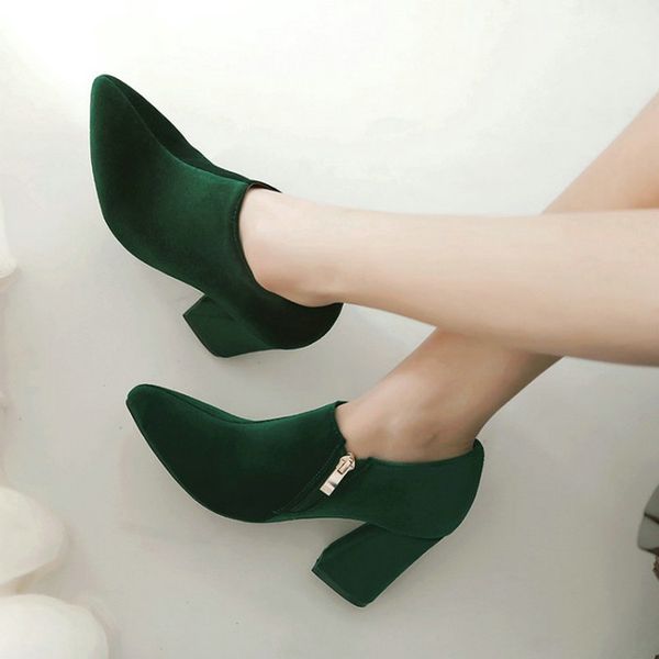 zawsthia winter autumn velour velvet office lady pumps pointed toe block high heels green burgundy purple womens heels shoes, Black
zawsthia winter autumn velour velvet office lady pumps pointed toe block high heels green burgundy purple womens heels shoes, Black