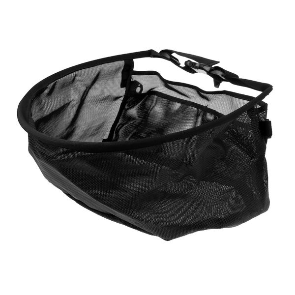 nylon fly fishing line tray string bag nylon mesh stripping basket waist net with two pockets black
nylon fly fishing line tray string bag nylon mesh stripping basket waist net with two pockets black