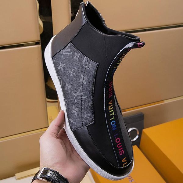 fashion mens shoes boots leather bussiness snow boots fashion zipper luxury casual shoes for men bottes chaussures pour hommes ankle boot, Black
fashion mens shoes boots leather bussiness snow boots fashion zipper luxury casual shoes for men bottes chaussures pour hommes ankle boot, Black