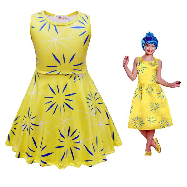 kids cosplay costume inside out disgust joy costume party girl dress t200709, Red;yellow
kids cosplay costume inside out disgust joy costume party girl dress t200709, Red;yellow