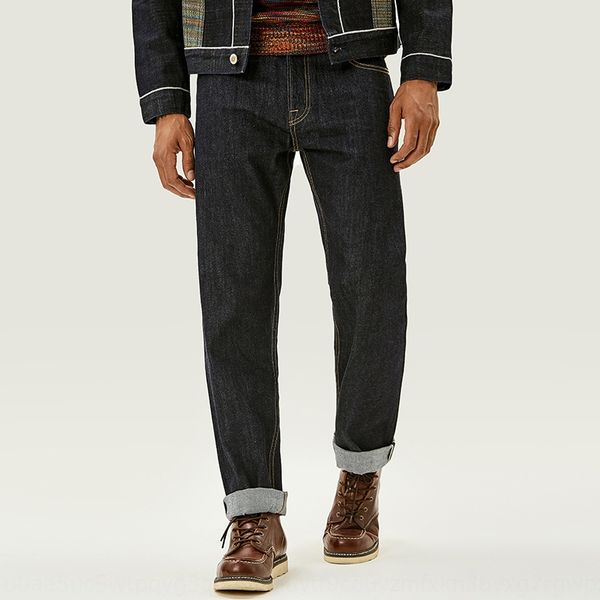 mbbcar and jeans narrow design west coast blue dye wash straight tube blue cow red ear tannin jeans
mbbcar and jeans narrow design west coast blue dye wash straight tube blue cow red ear tannin jeans