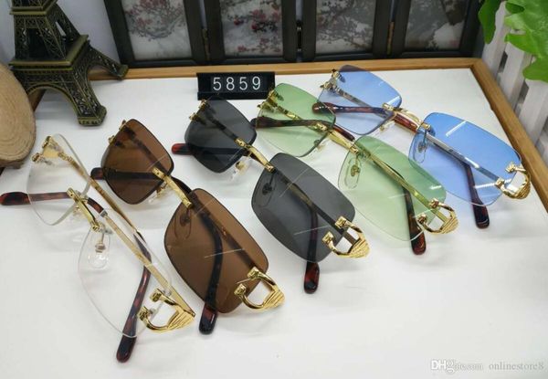 new fashion brand designer vintage golden metal rimless frame plain mirror glasses buffalo horn sunglasses lunettes with box case, White;black
new fashion brand designer vintage golden metal rimless frame plain mirror glasses buffalo horn sunglasses lunettes with box case, White;black