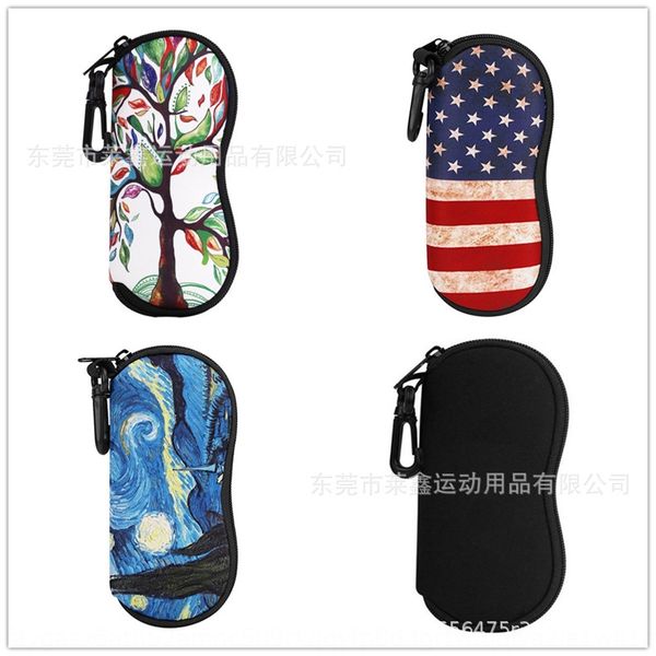waterproof zipper anti-fall diving glasses bag environmentally friendly printing sun glasses zipper bag printable pattern, Blue
waterproof zipper anti-fall diving glasses bag environmentally friendly printing sun glasses zipper bag printable pattern, Blue