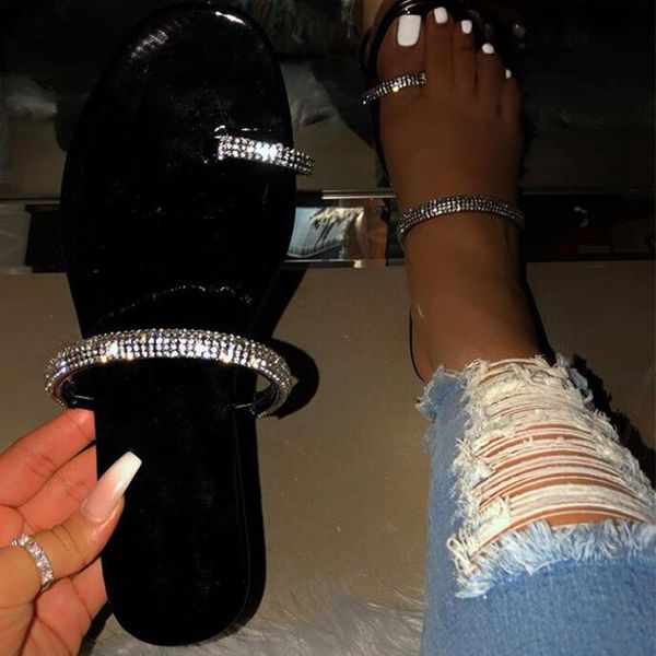 ladies crystal slipper woman flats female fashion solid flip flop women casual shoes summer woman breathable footwear plus size, Black
ladies crystal slipper woman flats female fashion solid flip flop women casual shoes summer woman breathable footwear plus size, Black