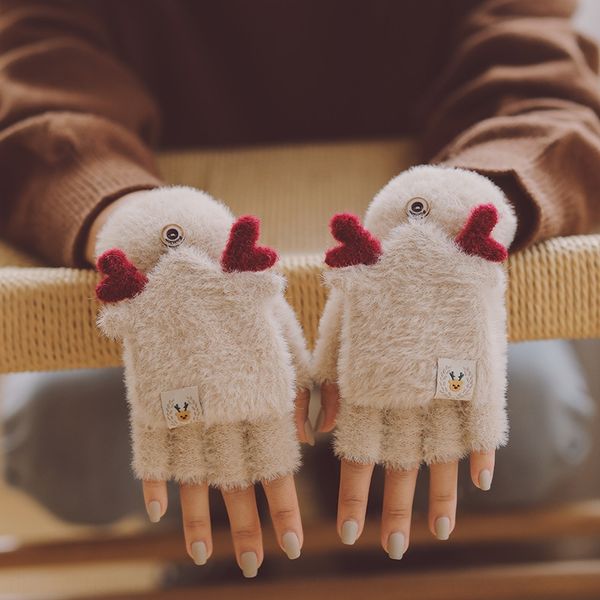 y7czz deer ear flip half finger korean style students winter warm cute warm glovesgloves and glovesplush cartoon velvet thickened gloves for
y7czz deer ear flip half finger korean style students winter warm cute warm glovesgloves and glovesplush cartoon velvet thickened gloves for