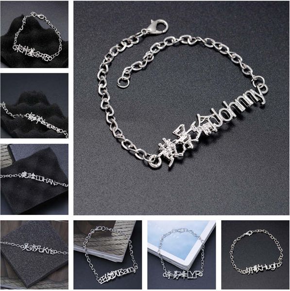 dhl epacket ship star accessories south korean couple student bracelet with the same name bracelet djfb481 charm bracelets jewelry, Black
dhl epacket ship star accessories south korean couple student bracelet with the same name bracelet djfb481 charm bracelets jewelry, Black