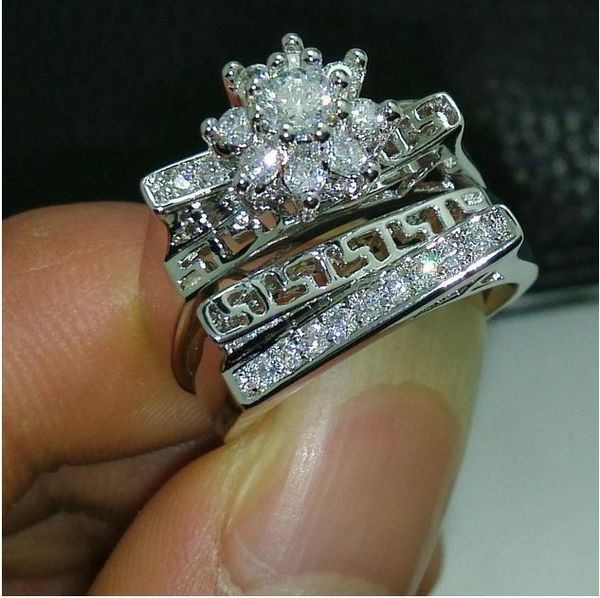 size 5/6/7/8/9/10 fashion jewelry 10kt white gold filled white z women wedding ring set gift, Silver
size 5/6/7/8/9/10 fashion jewelry 10kt white gold filled white z women wedding ring set gift, Silver