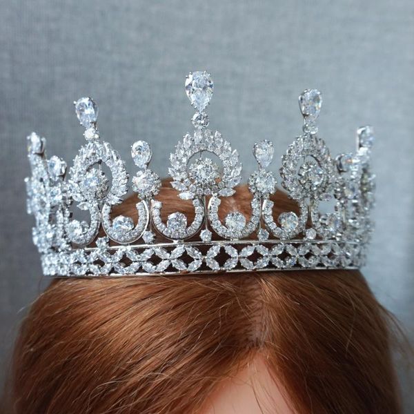 2020 princess bridal tiara cz crystal wedding crown party prom hair jewelry, Golden;silver
2020 princess bridal tiara cz crystal wedding crown party prom hair jewelry, Golden;silver
