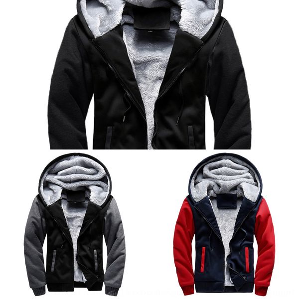 толстое зимнего нового спортивного мужской сплошного цвета пальто шерсть hoodie шерсть свитер флис молния кардиган соответствие цвета с капю, Black
толстое зимнего нового спортивного мужской сплошного цвета пальто шерсть hoodie шерсть свитер флис молния кардиган соответствие цвета с капю, Black