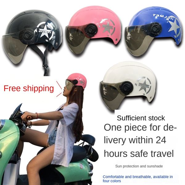 qn67m men's and women's four seasons universal breathable battery car riding helmet portable sun vehicle electric battery electric
qn67m men's and women's four seasons universal breathable battery car riding helmet portable sun vehicle electric battery electric