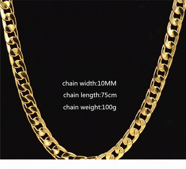 uodesign men's thick gold chains fashion necklaces male gold coloralloy mens cuban link chain necklace jewellery for men, Silver
uodesign men's thick gold chains fashion necklaces male gold coloralloy mens cuban link chain necklace jewellery for men, Silver