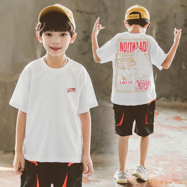5vz5v summer 2020 short-sleeved casual round collar half-sleeved boys' cotton printed t-shirt for medium and large children t-shirt kor, Blue
5vz5v summer 2020 short-sleeved casual round collar half-sleeved boys' cotton printed t-shirt for medium and large children t-shirt kor, Blue