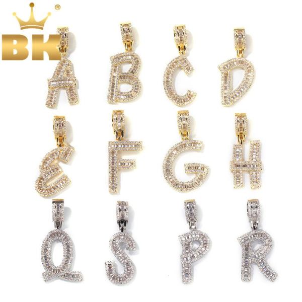 the bling king single baguette letter pendant necklace english initial letters fashion iced cubic zirconia hiphop jewelry, Silver
the bling king single baguette letter pendant necklace english initial letters fashion iced cubic zirconia hiphop jewelry, Silver