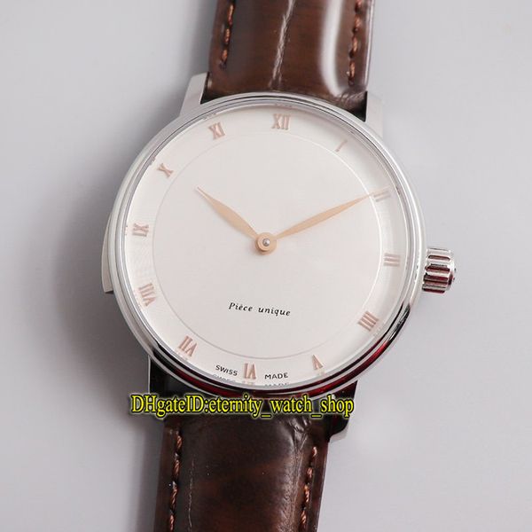 white dial automatic mechanical mens watch steel case spring palace leather luxury watches, Slivery;brown
white dial automatic mechanical mens watch steel case spring palace leather luxury watches, Slivery;brown