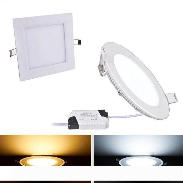 led lights dimmable led panel downlight 6w 12w 18w round glass ceiling recessed lights smd 5730 warm cold white led light ac85-265v
led lights dimmable led panel downlight 6w 12w 18w round glass ceiling recessed lights smd 5730 warm cold white led light ac85-265v