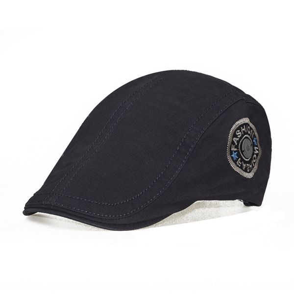 korean cotton hat british style men's solid color embroidery fabric beret duck tongue forward cap female painter beret summer, Blue;gray
korean cotton hat british style men's solid color embroidery fabric beret duck tongue forward cap female painter beret summer, Blue;gray