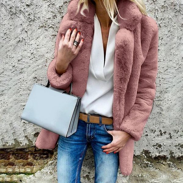 casual long faux fur cardigans coat thick warm winter fluffy long sleeve fur jacket female outwear slim fit coat, Black
casual long faux fur cardigans coat thick warm winter fluffy long sleeve fur jacket female outwear slim fit coat, Black