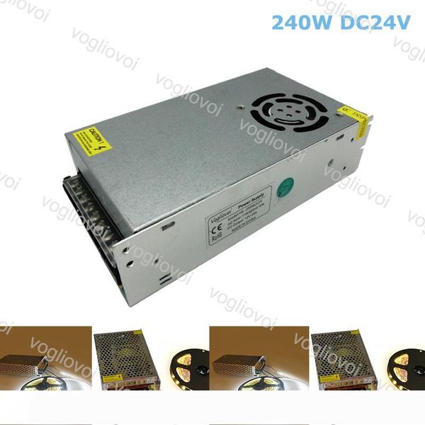 lighting transformers dc24v 240w aluminum silvery lighting accessories 110v-240v for 3528 5050 strip sign in pixel module light dhl
lighting transformers dc24v 240w aluminum silvery lighting accessories 110v-240v for 3528 5050 strip sign in pixel module light dhl