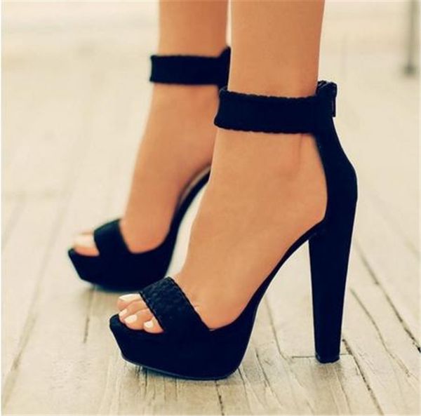 quality new fashion women pumps fashion sandals party shoes high heel 16 cm peep toe sandals braided foot ring ankle strap sandals, Black
quality new fashion women pumps fashion sandals party shoes high heel 16 cm peep toe sandals braided foot ring ankle strap sandals, Black