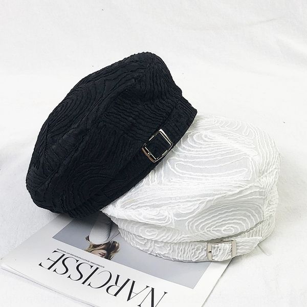 british pleated beret women's thin solid color artistic all-match painter fashion painter octagonal hat beret octagonal hat, Blue;gray
british pleated beret women's thin solid color artistic all-match painter fashion painter octagonal hat beret octagonal hat, Blue;gray