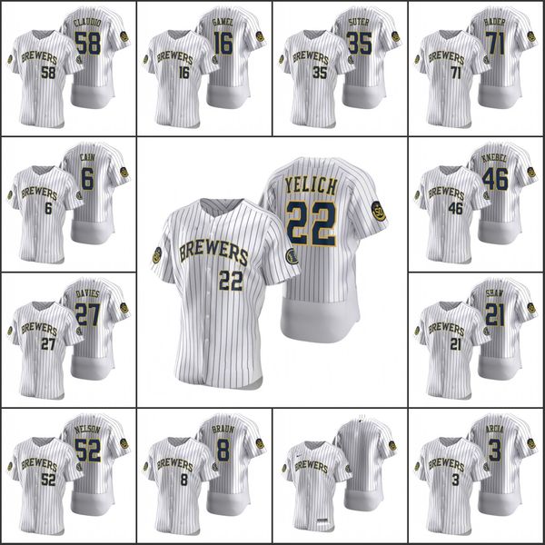 milwaukee brewers #8 ryan braun 3 orlando arcia 22 christian yelich men women youth custom white authentic 2020 home jersey
milwaukee brewers #8 ryan braun 3 orlando arcia 22 christian yelich men women youth custom white authentic 2020 home jersey