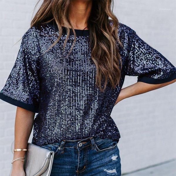 neck t-shirts clothing for womens summer womens t-shirts fashion sequins panelled t-shirts casual short sleeve scoop, White
neck t-shirts clothing for womens summer womens t-shirts fashion sequins panelled t-shirts casual short sleeve scoop, White