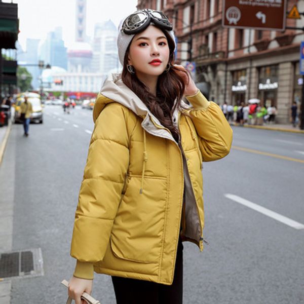 cotton jacket women's short and mid-length warm and thick winter all-match comfortable zipper with hood, Black
cotton jacket women's short and mid-length warm and thick winter all-match comfortable zipper with hood, Black