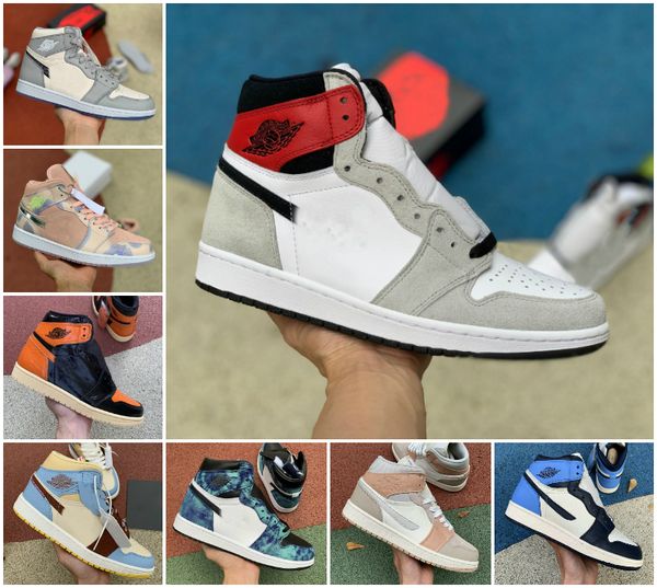 2020 1s high light smoke grey mens basketball shoes shattered backboard jumpman 1 obsidian unc white to chicago women travis scotts sneakers
2020 1s high light smoke grey mens basketball shoes shattered backboard jumpman 1 obsidian unc white to chicago women travis scotts sneakers