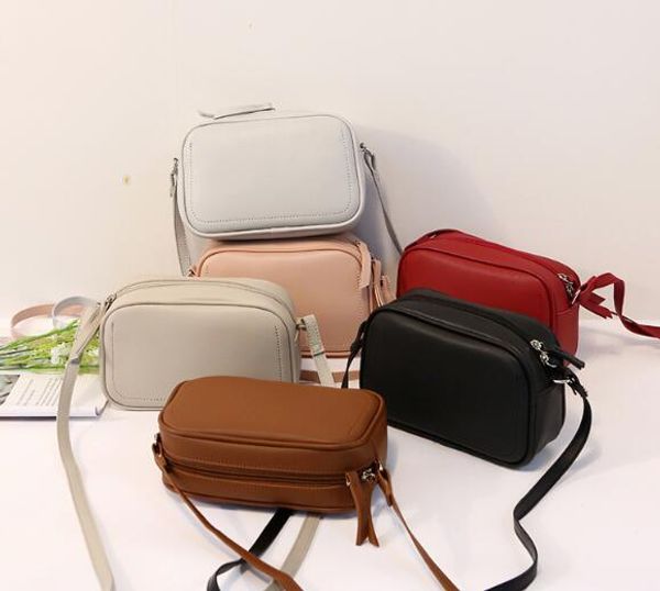 Fashion Women Flap High Quality Leather Shoulder Bags Candy Color Summer Vacation Handbags
Fashion Women Flap High Quality Leather Shoulder Bags Candy Color Summer Vacation Handbags