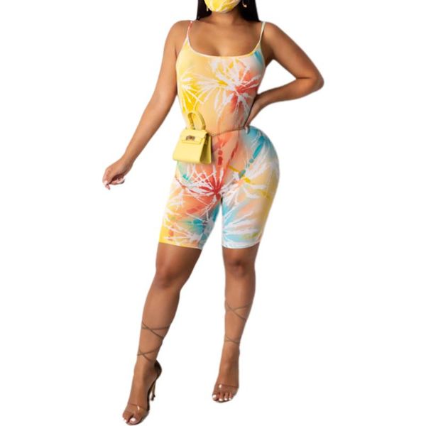 Women's Sling Bodycon Jumpsuit Summer Fashion Casual Stretchy Sexy Tie-dye Print Strapless Backless Sleeveless Slim Bodysuit, Black;white
Women's Sling Bodycon Jumpsuit Summer Fashion Casual Stretchy Sexy Tie-dye Print Strapless Backless Sleeveless Slim Bodysuit, Black;white