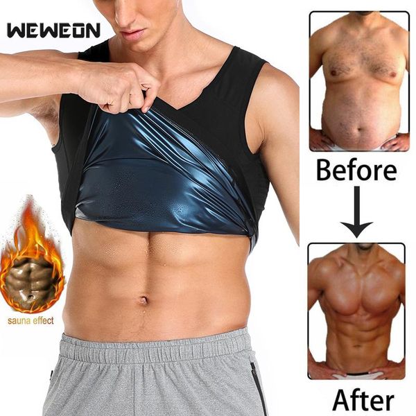 men neoprene sweat sauna vest body shapers vest waist trainer slimming tank shapewear corset gym underwear women fat burn, White;black
men neoprene sweat sauna vest body shapers vest waist trainer slimming tank shapewear corset gym underwear women fat burn, White;black
