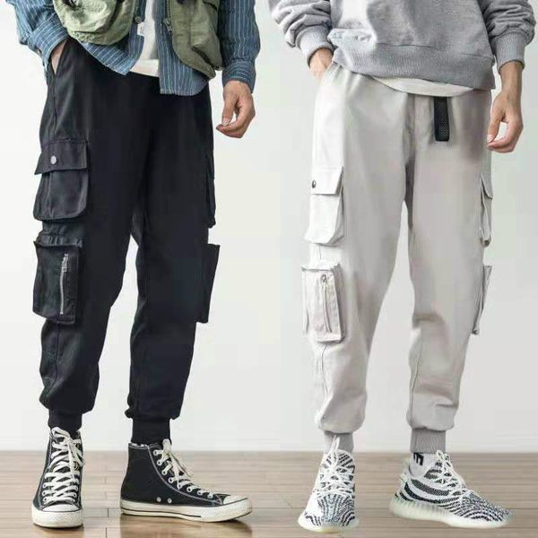 2020 человек sweatpants вскользь уличная мужские брюки summer hip hop joggers мужчин черный шаровары multi-карман s-2xl, Black
2020 человек sweatpants вскользь уличная мужские брюки summer hip hop joggers мужчин черный шаровары multi-карман s-2xl, Black