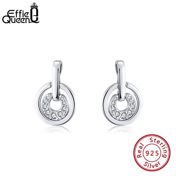 effie queen silver 925 round shape drop earrings for woman with zircon hollow earring jewelry wedding party gift be269
effie queen silver 925 round shape drop earrings for woman with zircon hollow earring jewelry wedding party gift be269