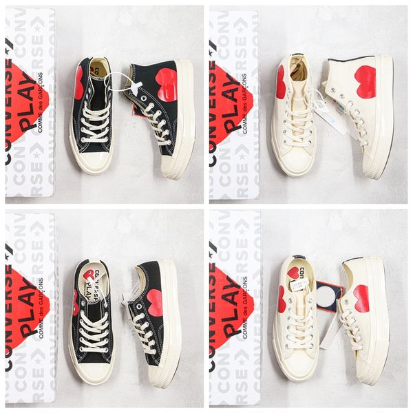 skate shoes 1970s chuck canvas play jointly big eyes high heart cdg play women men casual sneakers with box, Black
skate shoes 1970s chuck canvas play jointly big eyes high heart cdg play women men casual sneakers with box, Black